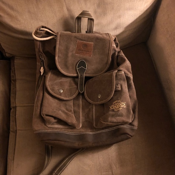 ๐Ogio Silicon Graphics Canvas & Leather Backpack 501 - $30 or $25 w/offer